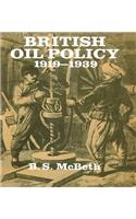 British Oil Policy 1919-1939