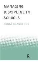 Managing Discipline in Schools