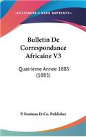 Bulletin de Correspondance Africaine V3