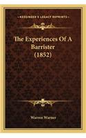 Experiences of a Barrister (1852)