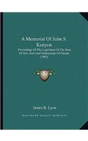 Memorial Of John S. Kenyon