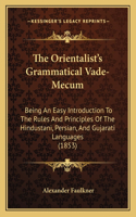 Orientalist's Grammatical Vade-Mecum