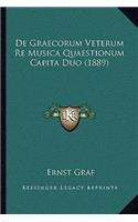 De Graecorum Veterum Re Musica Quaestionum Capita Duo (1889)