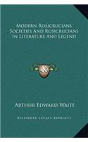 Modern Rosicrucians Societies And Rosicrucians In Literature And Legend