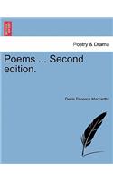 Poems ... Second Edition.
