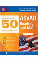 McGraw-Hill Education Top 50 Skills for a Top Score: ASVAB Reading and Math, Second Edition