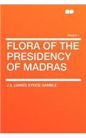 Flora of the Presidency of Madras Volume 1