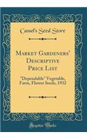 Market Gardeners' Descriptive Price List