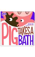 Pig Takes a Bath