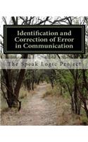 Identification and Correction of Error in Communication