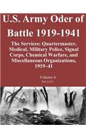 U.S. Army Oder of Battle 1919-1941 The Services
