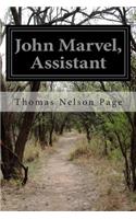 John Marvel, Assistant