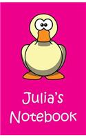 Julia's Notebook