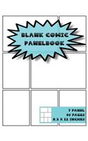 Blank Comic Panelbook