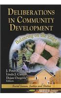 Deliberations in Community Development