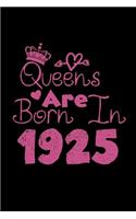 Queens Are Born In 1925 Notebook