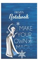 Frozen Notebook: Disney Frozen Olaf And Snowgies Disney Frozen Blank Ruled Elsa Princess Frozen Notebook for Girls with 120 Pages of 6in x 9in Blank Paper for Drawin