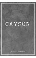 Cayson Weekly Planner