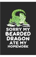 Sorry my Bearded Dragon Ate Homework