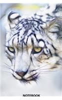 Notebook: Wild Nature Series, Snow Leopard, Journal for Writing, College Ruled, Lined Notebook, Soft Cover, Matte, Size 6"x 9" inches, 120 Pages(2 Wild Nature)