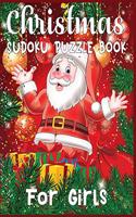 Christmas Sudoku Puzzle Book For Girls: 220 Sudoku Puzzles Easy - Hard With Solution - A Brain challenge Game For Smart Girls - Best Gaming Book Gift For Girls- large print sudoku puzzle b