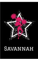 Savannah Cheerleading Notebook