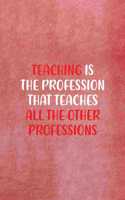 Teaching Is The Profession That Teaches All Other Professions