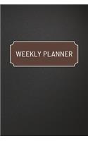 Weekly Planner: Undated, Original Business Style, Organize Notes, Ideas, Follow Up, Project Management, 6" x 9" - 110 Pages - Durable Soft Cover