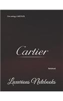 I'm Using Cartier: Notebook