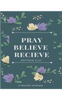 Pray Believe Receive Matthew 21