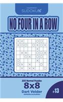 Sudoku No Four in a Row - 200 Normal Puzzles 8x8 (Volume 13)