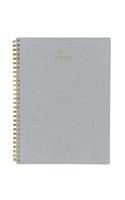 Weskin Wirobound Sketchbook - Grey Large: (Weskin)