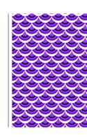 Mermaid Scales Purple Print