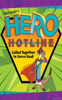 Vacation Bible School (Vbs) Hero Hotline Large LOGO Poster