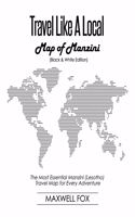 Travel Like a Local - Map of Manzini (Black and White Edition): The Most Essential Manzini (Lesotho) Travel Map for Every Adventure