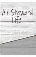 Air Steward Life: Personalized Weekly Action Planner, Featuring 120 Pages 6x9