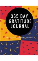 365 Day Gratitude Journal: Thank You Notebook Journal