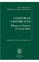L'Ecriture de l'Histoire Juive
