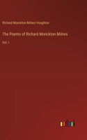 Poems of Richard Monckton Milnes