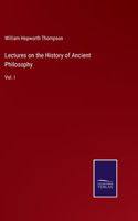 Lectures on the History of Ancient Philosophy