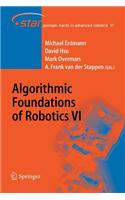 Algorithmic Foundations of Robotics VI: (English)