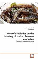 Role of Probiotics on the farming of shrimp Penaeus monodon