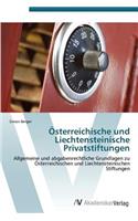 Osterreichische Und Liechtensteinische Privatstiftungen