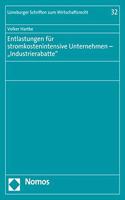 Entlastungen Fur Stromkostenintensive Unternehmen - 'Industrierabatte'
