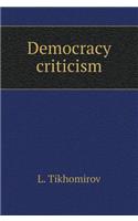 Democracy Criticism