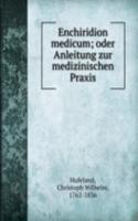 Enchiridion medicum