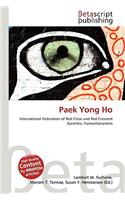 Paek Yong Ho: (English)