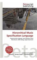 Hierarchical Music Specification Language: (English)
