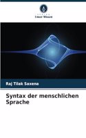 Syntax der menschlichen Sprache