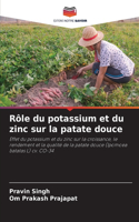 Rôle du potassium et du zinc sur la patate douce